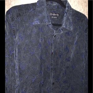 Jhane Barnes Paisley Pattern Shirt #9